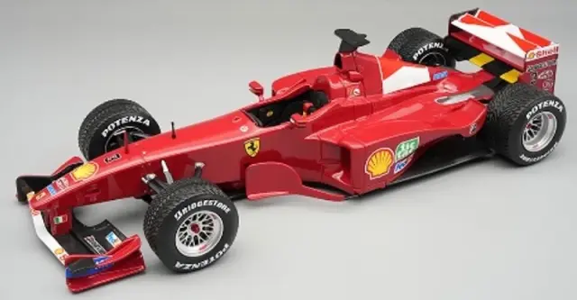 [予約] テクノモデル 1/18 フェラーリ F399 フランスGP No.3 1999 ミハエル・シューマッハ(レインタイヤ車)　TM18-389B