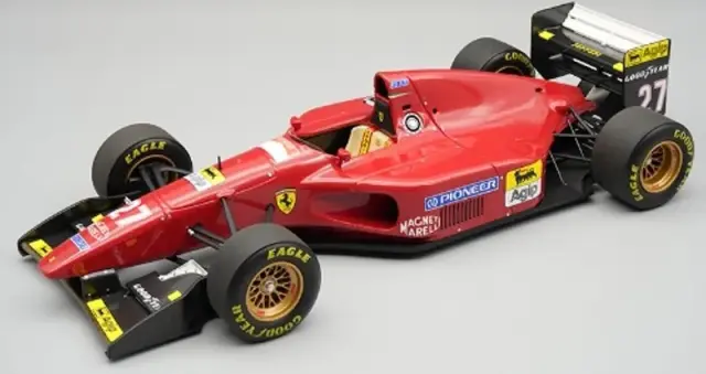 [予約] テクノモデル 1/18 フェラーリ 412T1 ブラジルGP 1994 ジャン・アレジ　TM18-391B