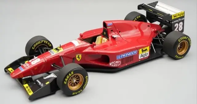 [予約] テクノモデル 1/18 フェラーリ 412T1 モナコGP 1994 ゲルハルト・ベルガー　TM18-391C