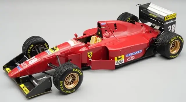 [予約] テクノモデル 1/18 フェラーリ 412T1B 日本GP 1994 ゲルハルト・ベルガー レインタイヤ仕様　TM18-391D