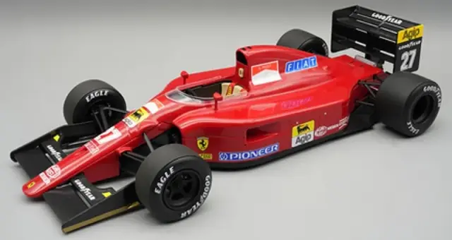 [予約] テクノモデル 1/18 フェラーリ 642 F1 モナコGP 1991 アラン・プロスト デカール加工品　TM18-392BDC