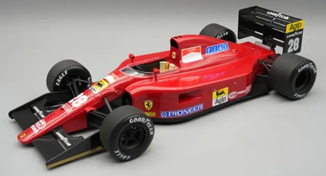 予約] テクノモデル 1/18 フェラーリ 642 F1 ベルギーGP 1991