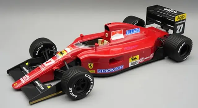 [予約] テクノモデル 1/18 フェラーリ 642 F1 イモラGP 1991 アラン・プロスト レインタイヤ デカール加工品　TM18-392DDC