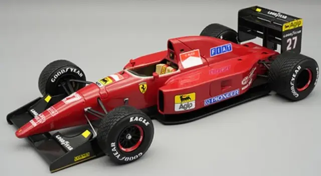 [予約] テクノモデル 1/18 フェラーリ F92A スペインGP 1992 No.27 J.アレジ レインタイヤ仕様 TM18-393C