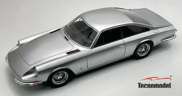 [予約] テクノモデル 1/18 フェラーリ 365 GT 2+2 1967 メタリックシルバー TM18-395C