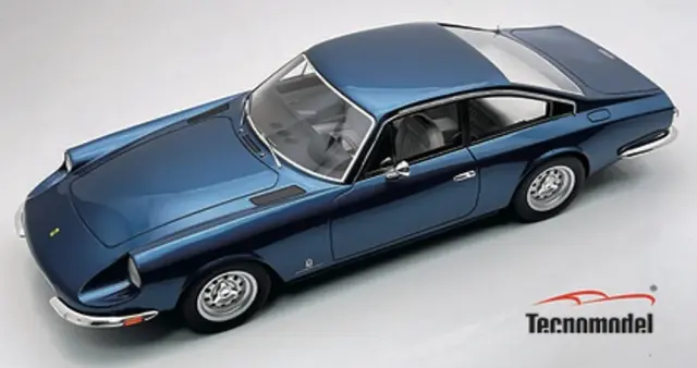 [予約] テクノモデル 1/18 フェラーリ 365 GT 2+2 1967 メタリックブルー TM18-395F