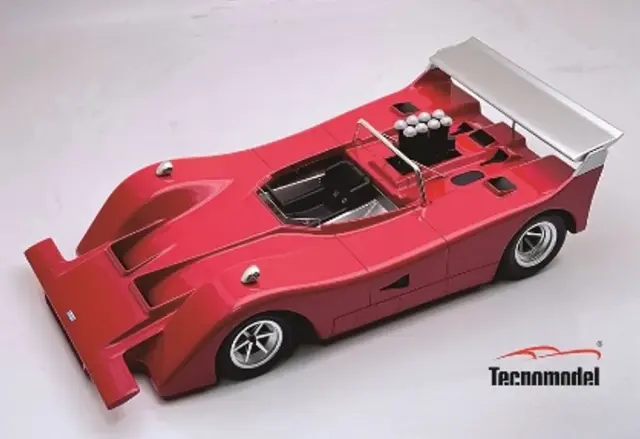 [予約] テクノモデル 1/18 マーチ 707 カンナム プレスレッド 1970　TM18-398A