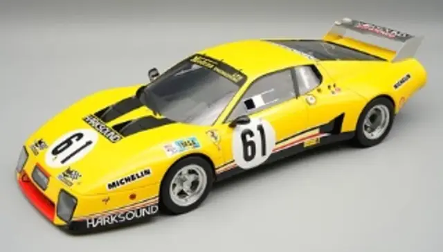 [予約] テクノモデル 1/18 フェラーリ 512BB/LM ルマン24h 1976 No.61 チーム バーリス N フォーレ / B デ ドライバー / S オルーク / J バーリス TM18-409C
