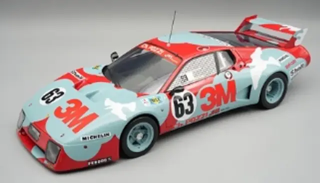[予約] テクノモデル 1/18 フェラーリ 512BB/LM ルマン24h 1976 No.63 JMS Racing DNF C バロットレナ / M ルクレア / P グレッグ TM18-409D