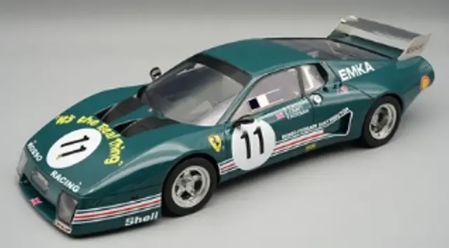 [予約] テクノモデル 1/18 フェラーリ 512BB / LM シルバーストーン6h 1980 No.11 S オルーク / C クラフト / V ノーマン TM18-409F