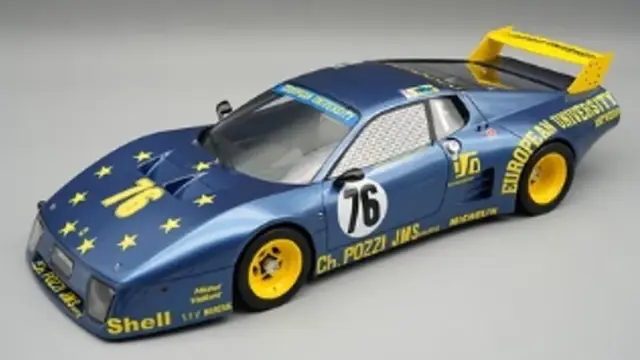 [予約] テクノモデル 1/18 フェラーリ 512BB / LM ルマン24h 1980 No.76 JMSレーシング J シェンセヴァル / P デュドネ / H ルグー TM18-409G