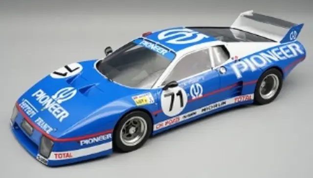 [予約] テクノモデル 1/18 フェラーリ 512BB / LM ルマン24h 1982 No.71 C ポッツィ フェラーリ フランス DNF l バロット レナ / J C アンドルエ / H レグー TM18-409H