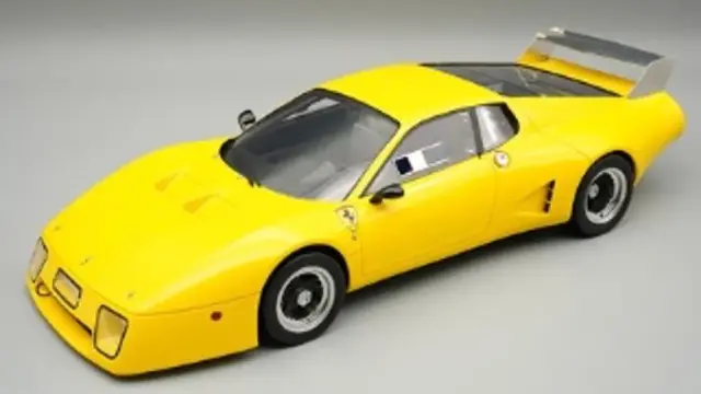 [予約] テクノモデル 1/18 フェラーリ 512BB / LM 1979 プレスバージョン イエロー TM18-409L