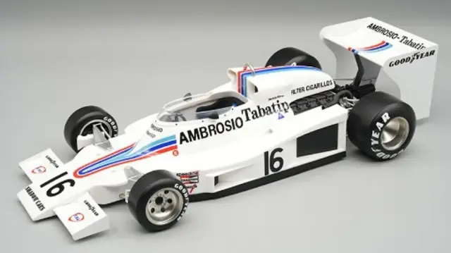[予約] テクノモデル 1/18 シャドウ DN8 スウェーデンGP 1977 No.16 ジャッキー・オリバー　TM18-415A