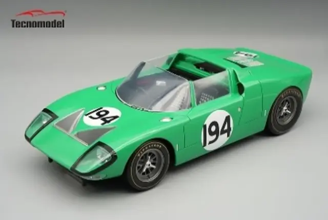 [予約] テクノモデル 1/18 フォード GT40 ロードスターX1 タルガ・フローリオ No.194 1965 ボブ・ボンデュラント　TM18-459E