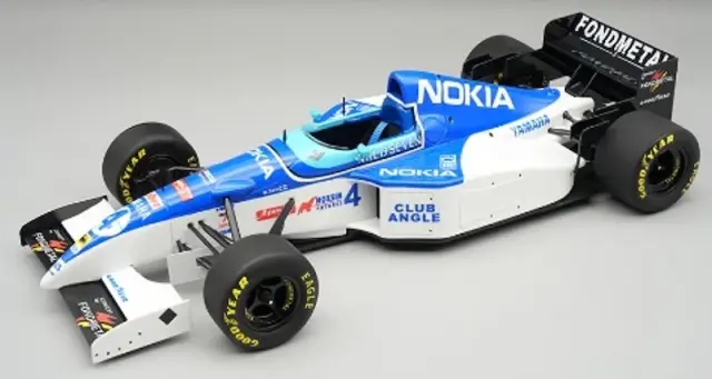 [予約] テクノモデル 1/18 ティレル 023 ヤマハ サンマリノGP No.4 1995 ミカ・サロ　TM18-493D