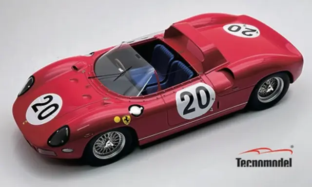 [予約] テクノモデル 1/18 フェラーリ 275P ルマン 24h 1964 Bo.20 SEFAC ウィナー J ギシェ - N ヴァカレラ TM18-525C