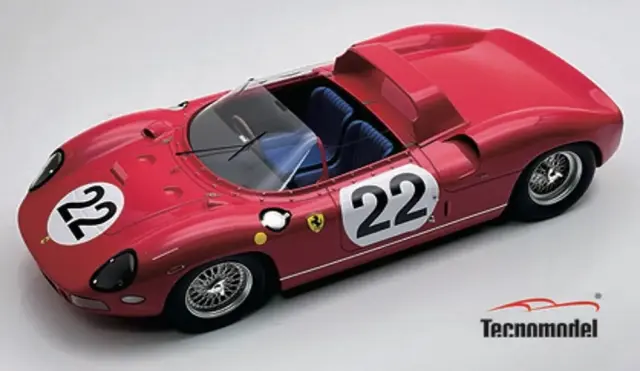 [予約] テクノモデル 1/18 フェラーリ 275P ルマン 24h 1964 No.22 SEFAC DNF G バゲッティ - U マリオーリ TM18-525E
