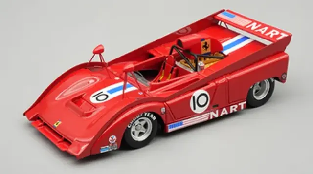[予約] テクノモデル 1/43 フェラーリ 712 カンナム ワトキンスグレン 1974 No.10 NART B.レッドマン TM43-32D