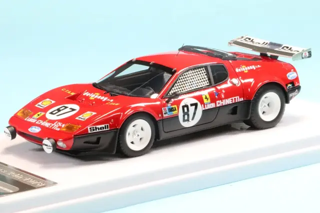 テクノモデル 1/43 フェラーリ 512BB ルマン 24h 1978 No.87 DNF J.P.ドロネー J.ゲリン  G.ヤング  TM43-64C