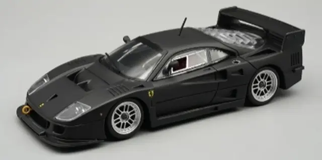 [予約] テクノモデル 1/43 フェラーリ F40 LM プレスバージョン 1996 マットブラック w/エンケイ シルバーホイール　TM43-67C