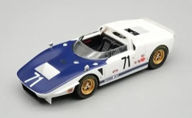 [予約] テクノモデル 1/43 フォード GT40 ロードスターX1 リバーサイド No.71 1965 クリス・エイモン　TM43-69A