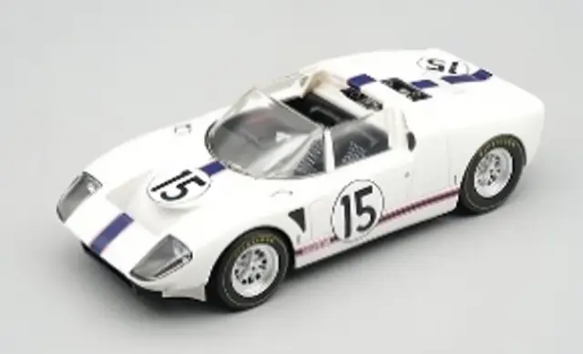 [予約] テクノモデル 1/43 フォード GT40 ロードスターX1 ルマン No.15 1965 モーリス・トランティニアン / ギー・リジェ　TM43-69C