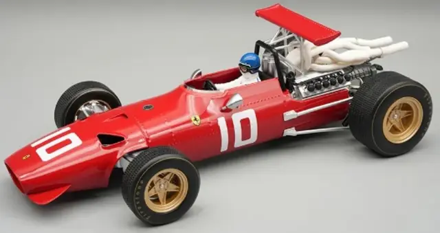 [予約] テクノモデル 1/18 フェラーリ 312F1/68 No.10 1968 オランダGP ジャッキー・イクス　TMD18-317B