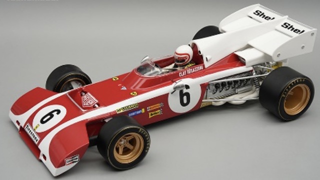 [予約] テクノモデル 1/18 フェラーリ 312 B2 南アフリカGP 1972 C.レガッツォーニ　TMD18-321C