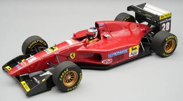 [予約] テクノモデル 1/18 フェラーリ 412T1 モナコGP 1994 ゲルハルト・ベルガー ドライバーフィギュア付き　TMD18-334C