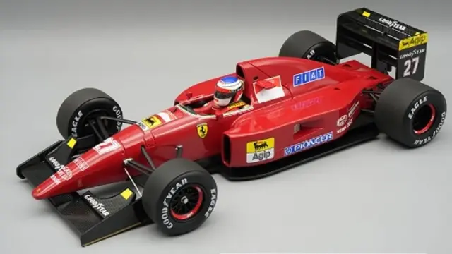 [予約] テクノモデル 1/18 フェラーリ F92A モナコGP 1992  No.27 ジャン・アレジ ドライバーフィギュア付き　TMD18-338A