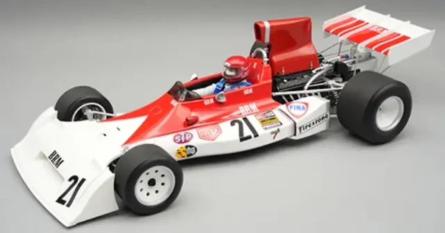 [予約] テクノモデル 1/18 BRM P160E モンツァGP 1973 No.21 ニキ ラウダ ドライバーフィギュア付き　TMD18-420B