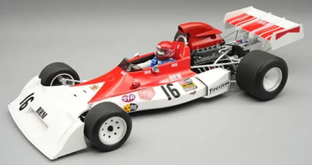 [予約] テクノモデル 1/18 BRM P160E スペインGP 1973 No.19 ニキ ラウダ ドライバーフィギュア付き　TMD18-420D