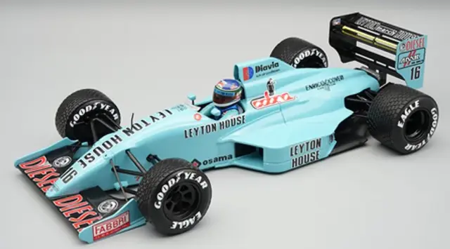 [予約] テクノモデル 1/18 マーチ 881 ドイツGP No.16 1988 イヴァン・カペリ レインタイヤ車 ドライバーフィギュア付き　TMD18-424C