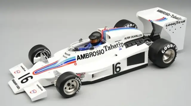 [予約] テクノモデル 1/18 シャドウ DN8 スウェーデンGP 1977  No.16 ジャッキー・オリバー ドライバーフィギュア付き　TMD18-436A