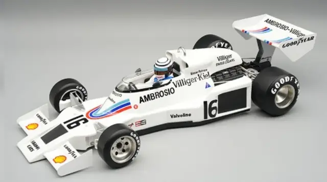 [予約] テクノモデル 1/18 シャドウ DN8 日本GP 1977  No.16 リカルド・パトレーゼ ドライバーフィギュア付き　TMD18-436B