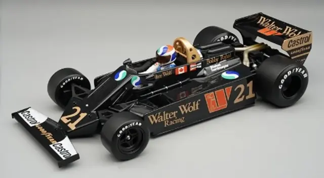 [予約] テクノモデル 1/18 ウルフ WR5 カナダGP No.21 1978 ボビー レイホール ドライバーフィギュア付き　TMD18-439C