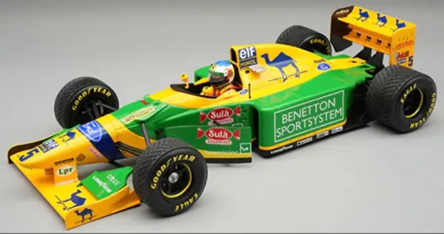 予約] テクノモデル 1/18 ベネトン B192 ベルギーGP 1992 No.19