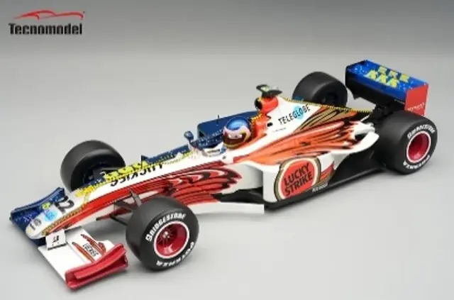 [予約] テクノモデル 1/18 BAR スーパーテック モナコGP No.22 1999 ジャック・ヴィルヌーヴ ドライバーフィギュア付き　TMD18-483B