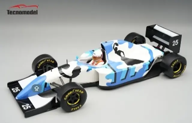 [予約] テクノモデル 1/18 リジェ JS39 オーストラリアGP No.25 1993 マーティン・ブランドル ドライバーフィギュア付き　TMD18-486A