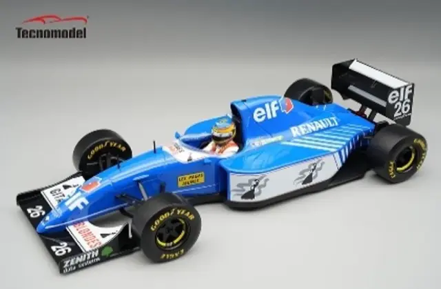 [予約] テクノモデル 1/18 リジェ JS39 ドイツGP No.26 1993 マーク・ブランデル ドライバーフィギュア付き　TMD18-486C
