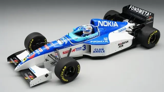 [予約] テクノモデル 1/18 ティレル ヤマハ ヨーロッパGP No.3 1995 G タルキーニ　TMD18-494B
