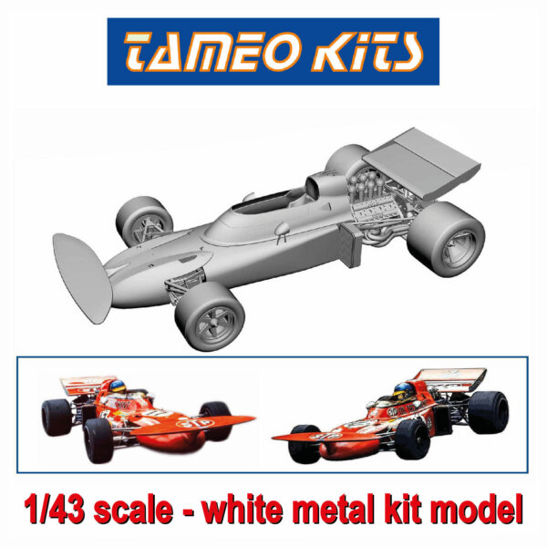 タメオ 1/43 メタルキット マーチ 711 フォード モナコGP 1971 R.ピーターソン　TMK448