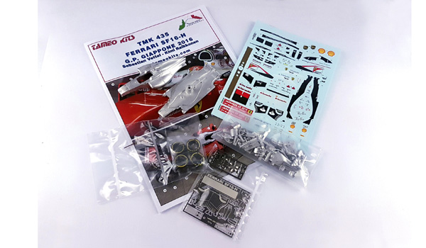 タメオ 1/43 メタルキット フェラーリ SF16-H 日本GP 2016 S.ベッテル/K.ライコネン TMK435