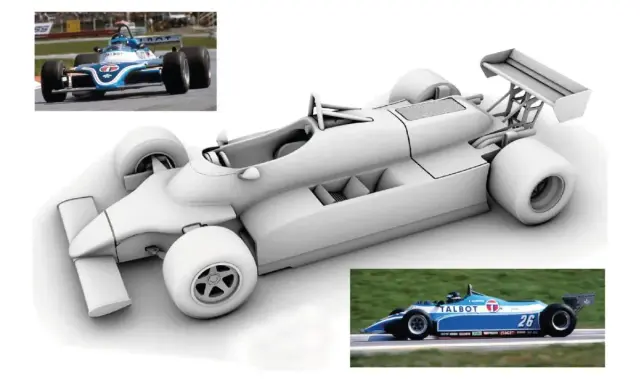 [予約] タメオ 1/43 メタルキット リジェ JS17 オーストラリアGP 1981 J.ラフィー ウィナー / P.タンベイ　TMK453