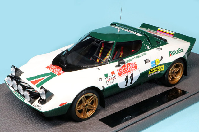 トップマルケス 1/18 ランチア ストラトス HF サンレモラリー 1975 Winner No.11　TOP099B