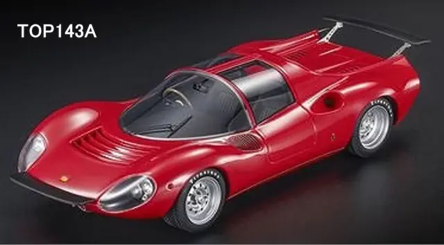 [予約] トップマルケス 1/18 フェラーリ ディノ 206S コンペティツィオーネ 1967 レッド　TOP143A