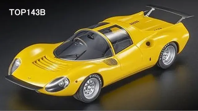 [予約] トップマルケス 1/18 フェラーリ ディノ 206S コンペティツィオーネ 1967 イエロー　TOP143B
