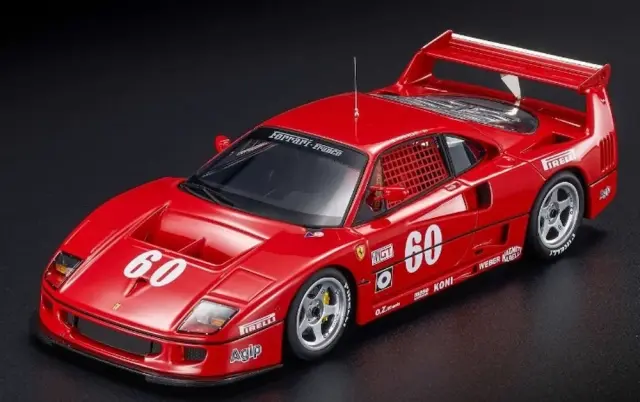 [予約] トップマルケス 1/18 フェラーリ F40 LM 1989 IMSA 3th No. 60 J.アレジ　TOP148B