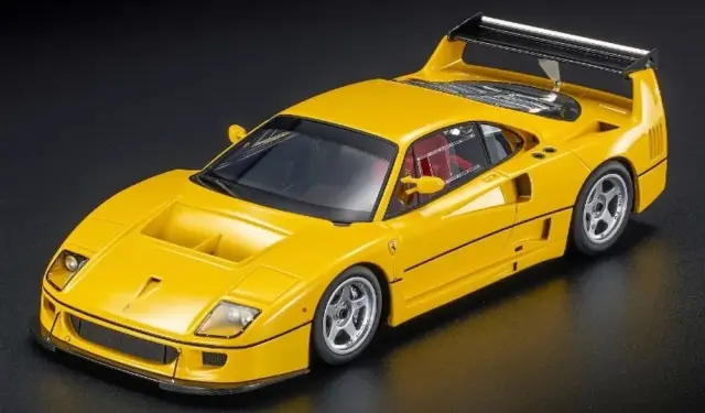 [予約] トップマルケス 1/18 フェラーリ F40 LM 1989 イエロー　TOP148C